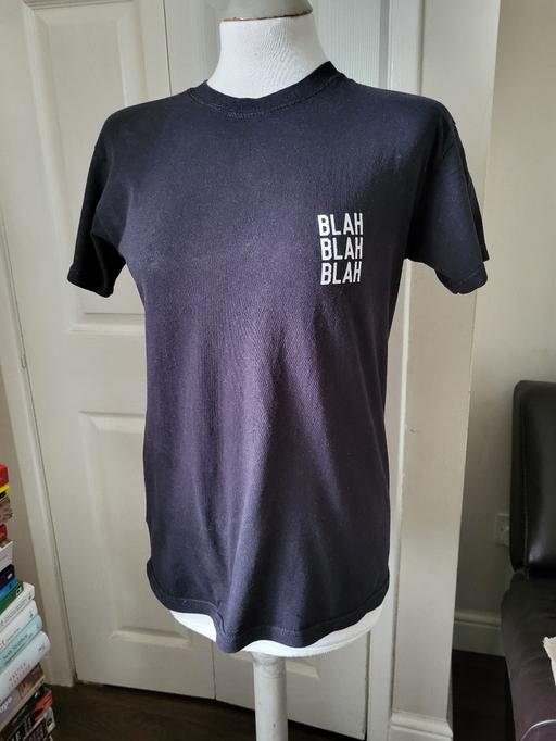 Buy & Sell West Midlands Sandwell - Photos for Love Black T Shirt Top Size S