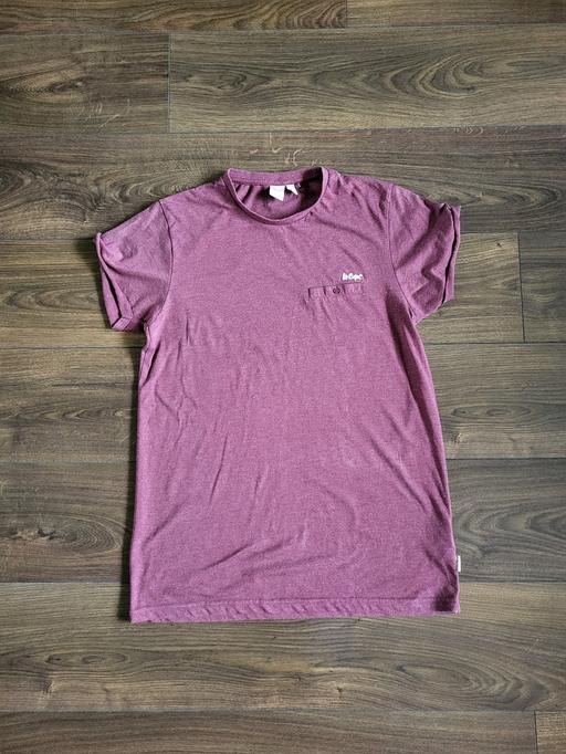 Buy & Sell West Midlands Sandwell - Photos for Lee Cooper Men's Burgundy Red Shirt Top S