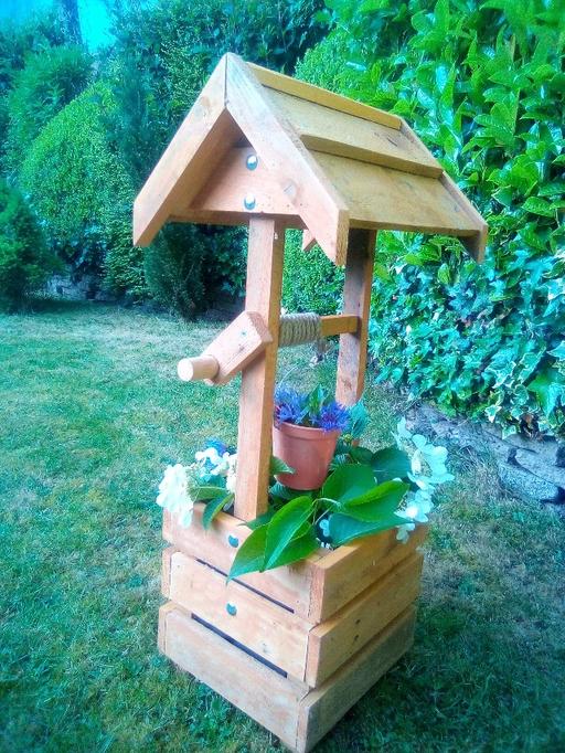 Buy & Sell West Midlands Birmingham - Photos for wooden wishing well planter