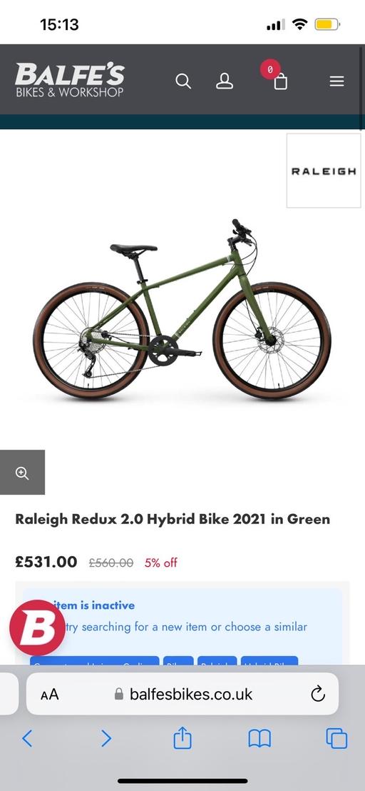 Buy & Sell East London Waltham Forest - Photos for Raleigh Rudux Hybrid bike