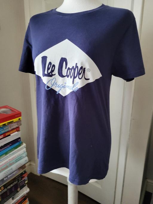 Buy & Sell West Midlands Sandwell - Photos for Lee Cooper Blue T Shirt Top Size 10