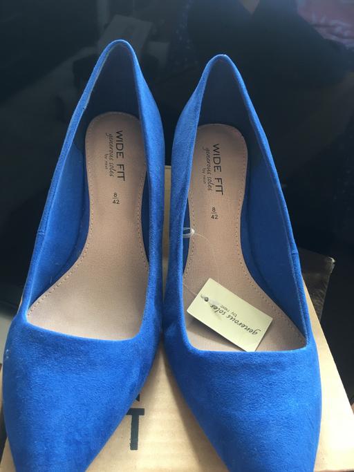 Buy & Sell South West London Sands End - South West London - Photos for Next womens blue suede shoe size 8 wide fit