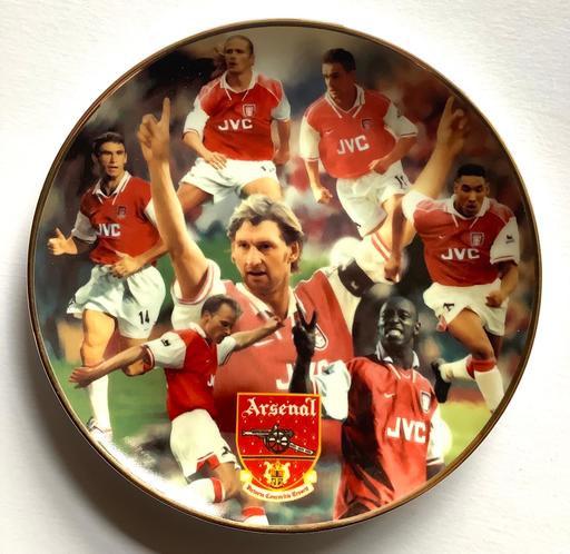 Buy & Sell Lancashire Blackburn with Darwen - Photos for Arsenal Danbury Mint Plate 1998 Double