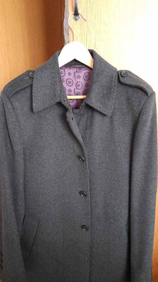 Buy & Sell North London Enfield - Photos for Feraud men Charcoal grey wool cashmere coat