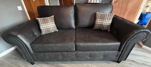 Buy & Sell South Yorkshire Rotherham - Photos for 3 Seater Oakland sofa in Reno Grey