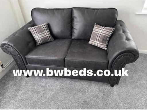 Buy & Sell South Yorkshire Rotherham - Photos for 3 SEATER OAKLAND SOFA IN RENO GREY