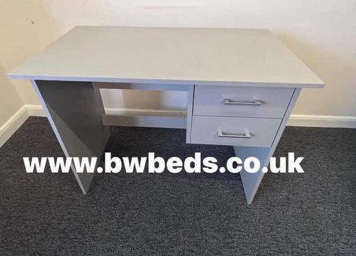 Buy & Sell South Yorkshire Rotherham - Photos for PANAMA 2 DRAWER DESK - GREY