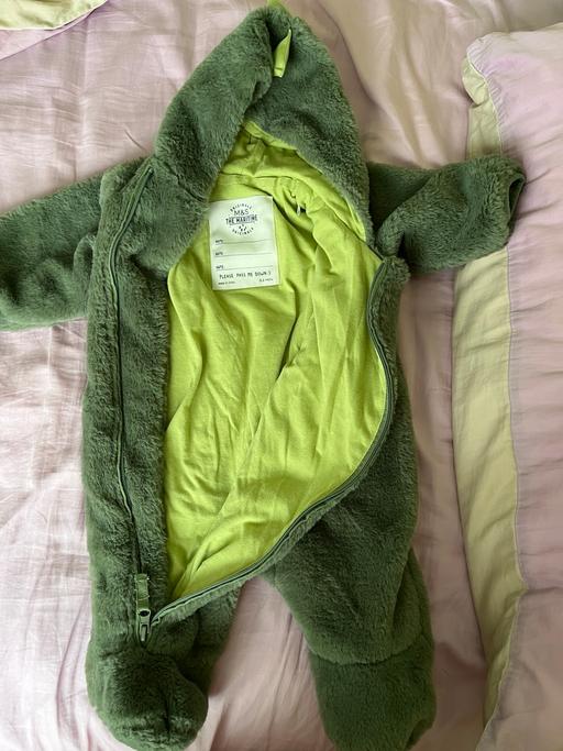 Buy & Sell Tyne and Wear South Tyneside - Photos for M&S dinosaur all in one pramsuit