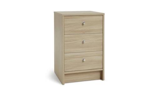 Buy & Sell West Midlands Coventry - Photos for 3 Drawer Bedside Cabinet - Beech Effect