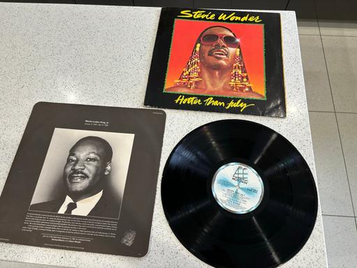 Buy & Sell Wiltshire Swindon - Photos for Stevie wonder hotter than July LP vinyl album