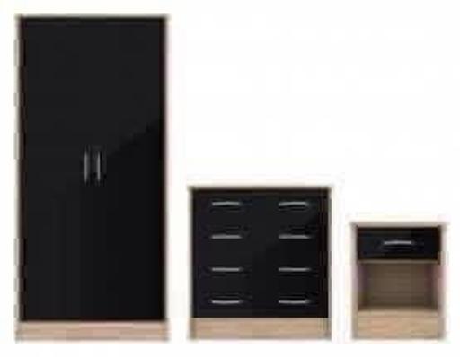 Buy & Sell South Yorkshire Rotherham - Photos for Bardaloda black gloss trio set