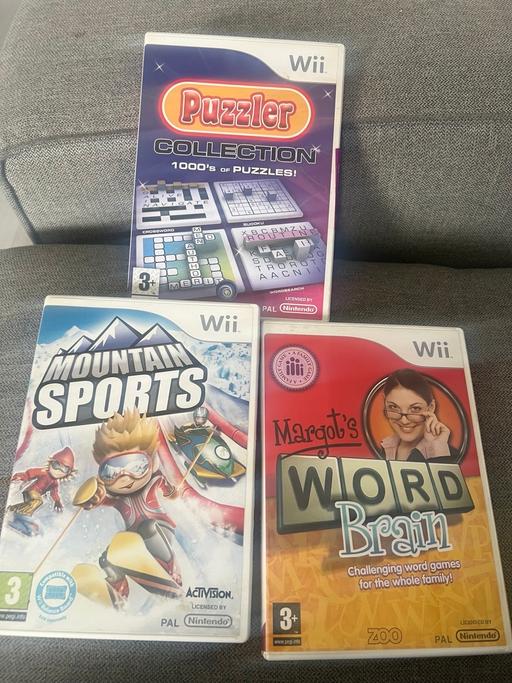 Buy & Sell South East London Bromley - Photos for Three Wii games