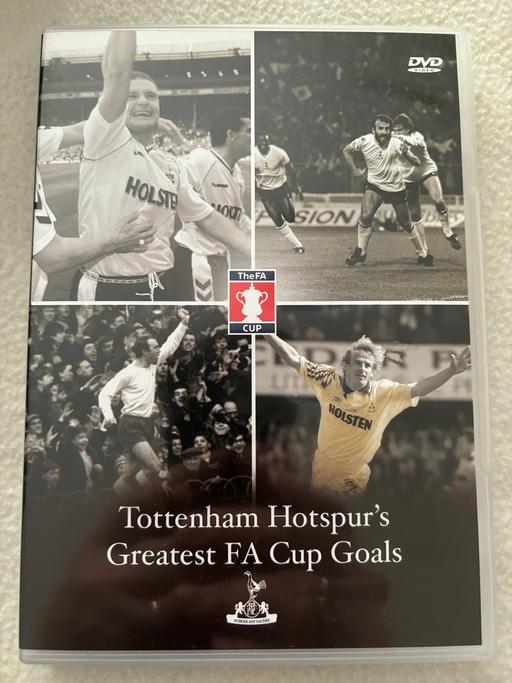 Buy & Sell Shropshire Telford and Wrekin - Photos for Tottenham Hotspur greatest FA Cup goals dvd