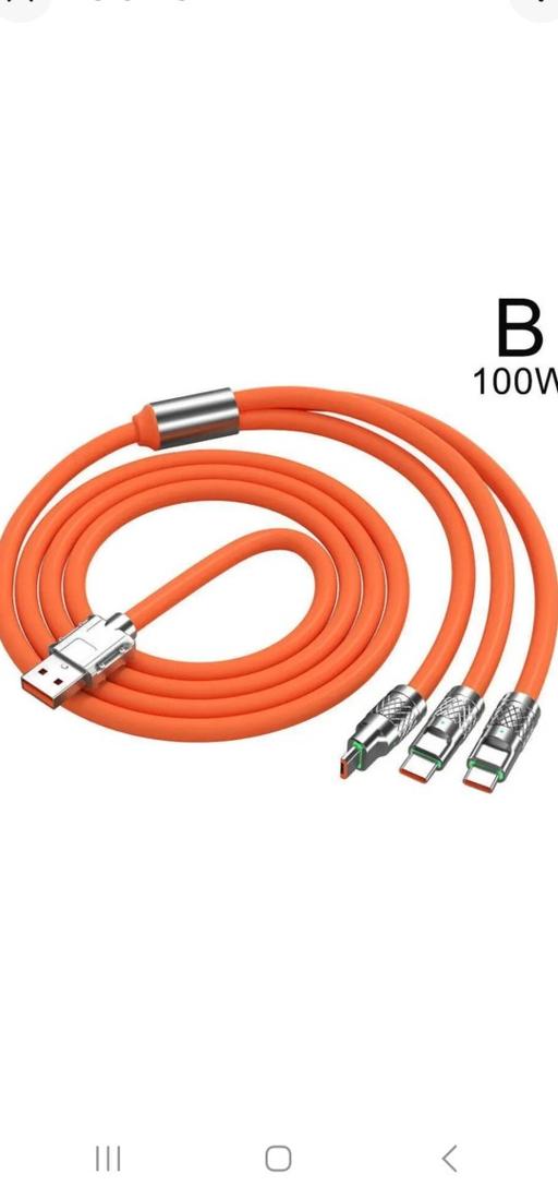 Buy & Sell West Midlands Walsall - Photos for 3 in 1 Fast USB Charging Cable Universal Mult