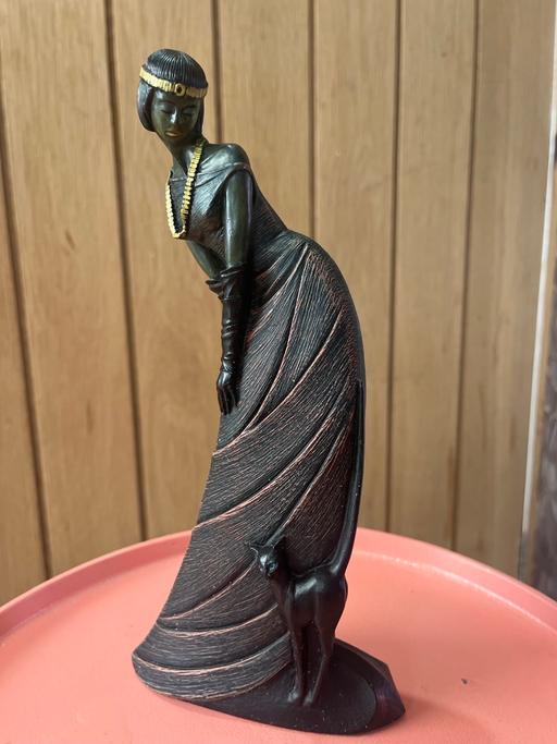 Buy & Sell Merseyside Knowsley - Photos for Art Deco Mahogany princess figurine £10