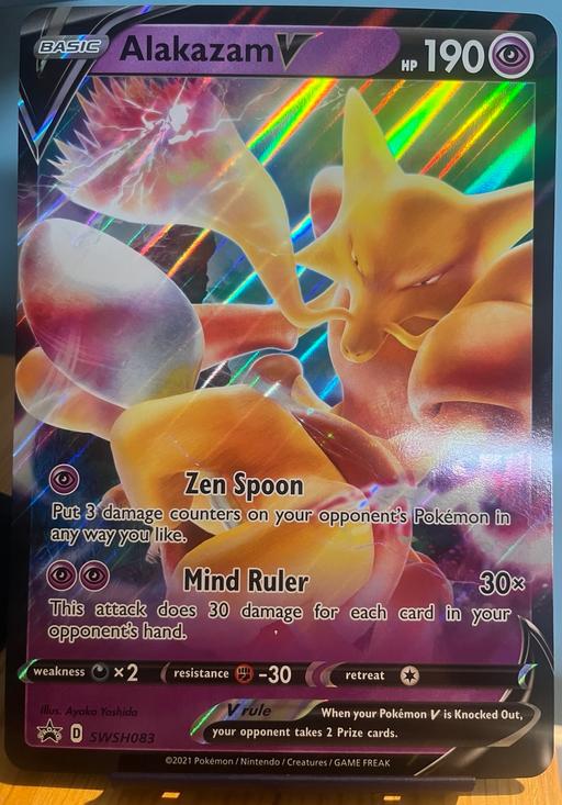 Buy & Sell Hertfordshire North Hertfordshire - Photos for Alakazam jumbo size Pokemon card