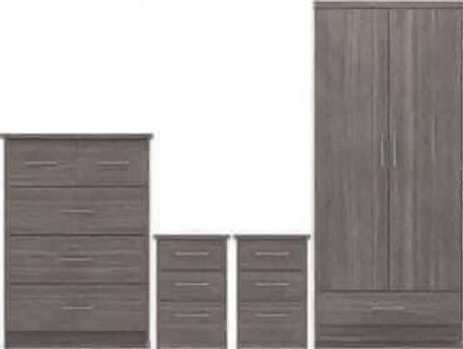 Buy & Sell South Yorkshire Rotherham - Photos for NEVADA 2 DOOR 1 DRAWER WARDROBE BEDROOM SET