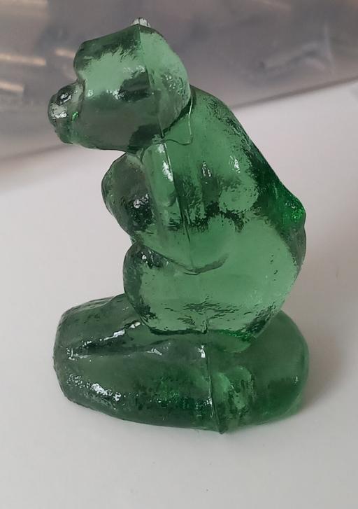 Buy & Sell Merseyside Saint Helens - Photos for vintage green glass monkey figurine