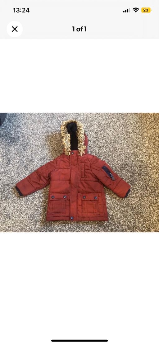 Buy & Sell West Yorkshire Leeds - Photos for Baby Boys Red Coat 9/12.