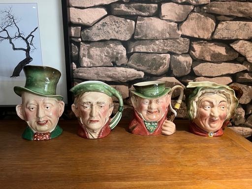 Buy & Sell Staffordshire Cannock Chase - Photos for Vintage Berwick character jugs - joblot of 4