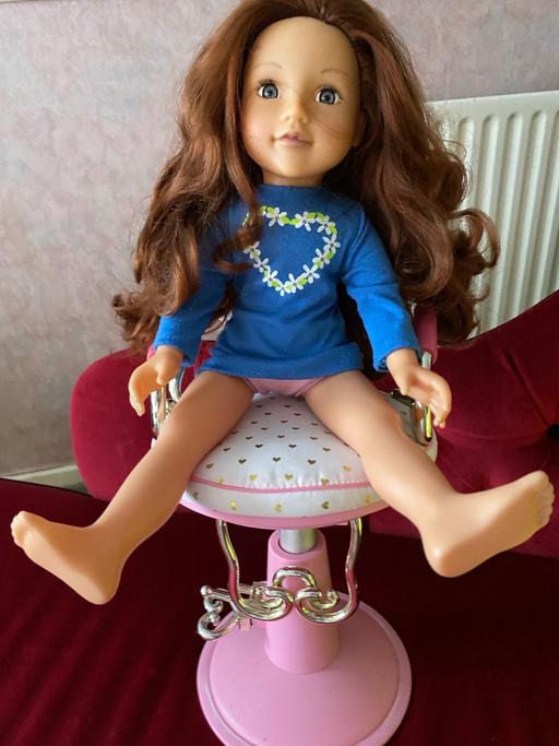 Buy & Sell West Midlands Birmingham - Photos for Teenage doll & chair