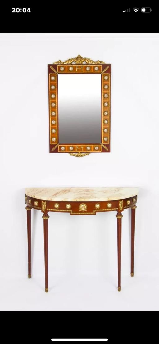 Buy & Sell Cheshire East Over Alderley - Cheshire East - Photos for Designer console table and mirror