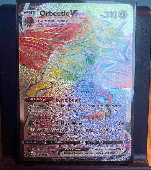 Buy & Sell Hertfordshire Stevenage - Photos for Pokemon card - Orbeetle Vmax 186/185