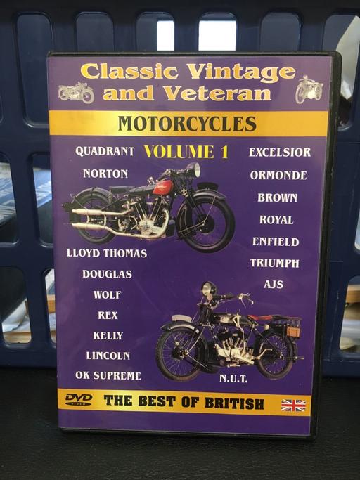 Buy & Sell Lancashire South Ribble - Photos for Classic vintage and veteran motorcycles - DVD