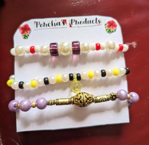 Buy & Sell Blaenau Gwent Georgetown - Blaenau Gwent - Photos for Hand made 3 X stretchable bracelets with cra