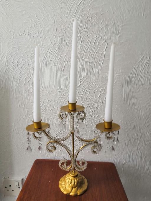 Buy & Sell Merseyside Sefton - Photos for VINTAGE 3 PRONG CANDELABRA