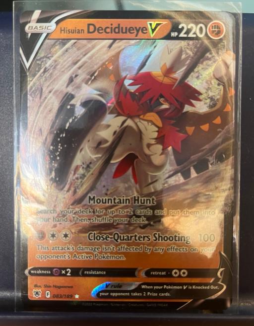 Buy & Sell Hertfordshire North Hertfordshire - Photos for Pokemon card - Hisuian Decidueye V