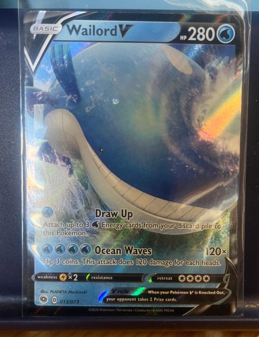 Buy & Sell Hertfordshire North Hertfordshire - Photos for Pokemon card - Wailord V 013/073