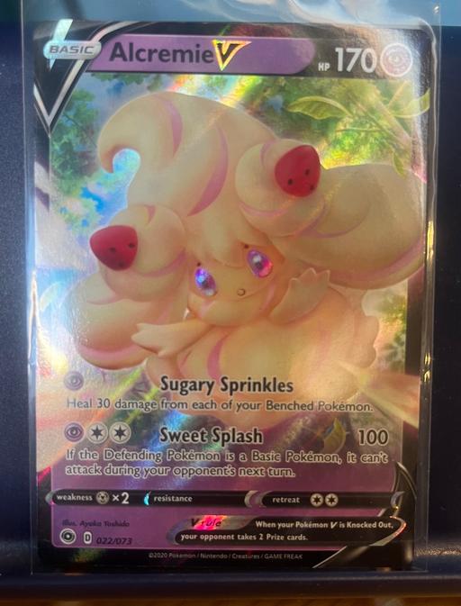 Buy & Sell Hertfordshire North Hertfordshire - Photos for Pokemon card - Alcremie V 022/073