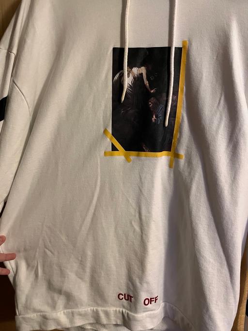 Buy & Sell North West London Queensbury - Harrow - Photos for White Caravaggio Off-white jumper - oversize