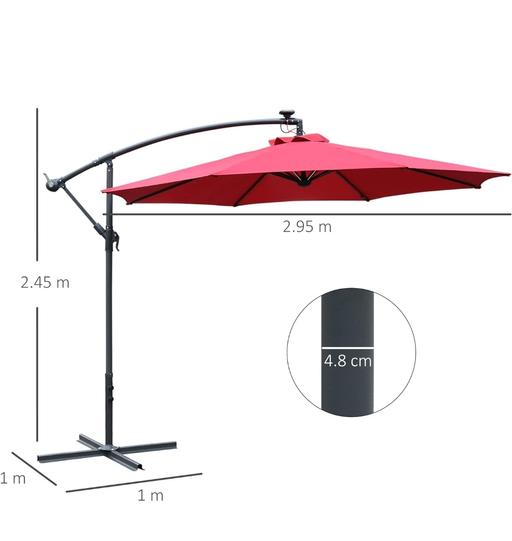 Buy & Sell West London Hillingdon - Photos for Brand new red garden parasol