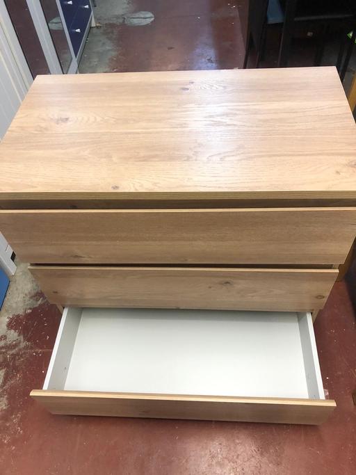 Buy & Sell West Midlands Coventry - Photos for Jenson 3 drawer chest oak Effect