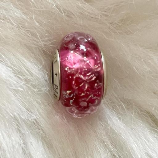 Buy & Sell Dorset Bournemouth, Christchurch and Poole - Photos for Pandora Wavy Fancy Pink Murano Charm