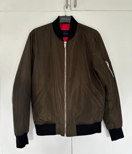 Buy & Sell South East London Southborough - South East London - Photos for Men’s khaki Zara bomber jacket