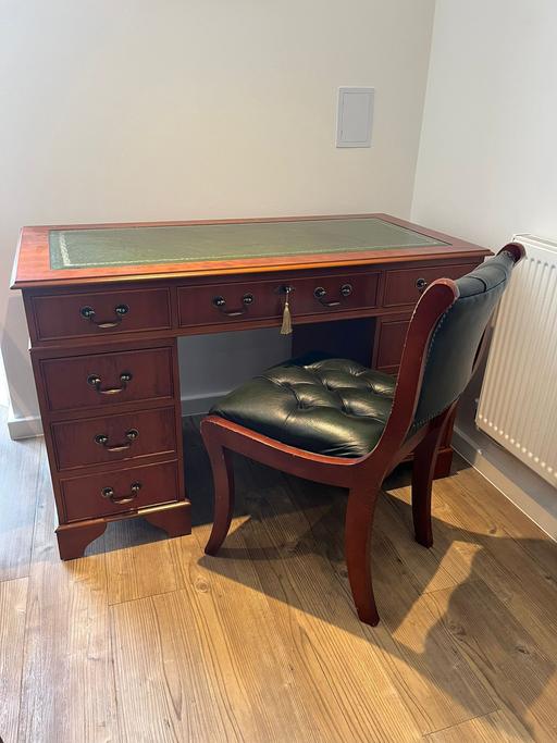 Buy & Sell Kent Gravesham - Photos for Captain's leather desk and chair