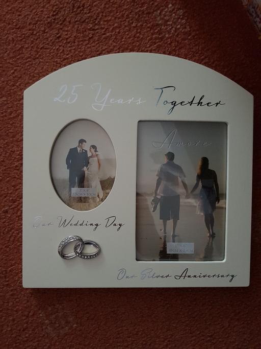 Buy & Sell Lancashire Blackpool - Photos for Silver anniversary photo frame NEW