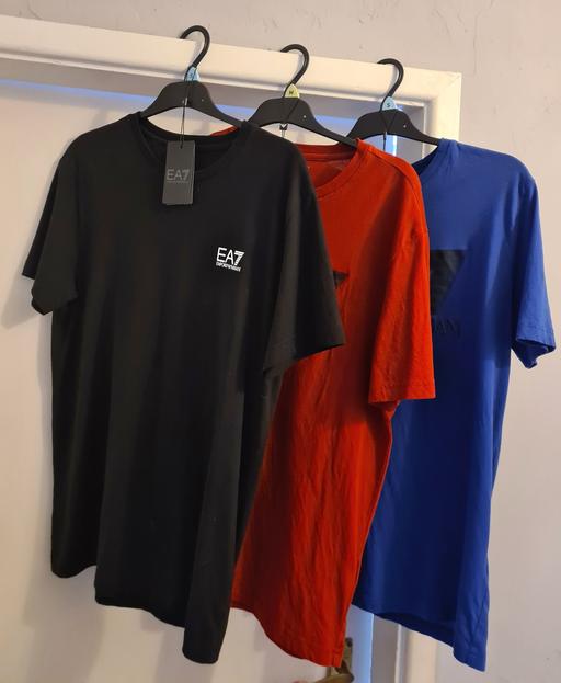 Buy & Sell Merseyside Liverpool - Photos for EMPORIO ARMANI EA7 MENS T-SHIRTS