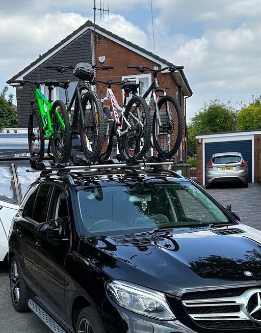 Buy & Sell Merseyside Saint Helens - Photos for Thule 4 bike roof rack for Mercedes GLE