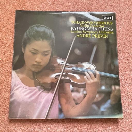 Buy & Sell Dorset Bournemouth, Christchurch and Poole - Photos for Kyung-Wha Chung Tchaikovsky Sibelius Vinyl LP