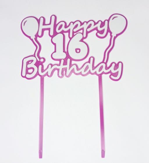 Buy & Sell Greater Manchester Tameside - Photos for Happy Birthday Cake topper