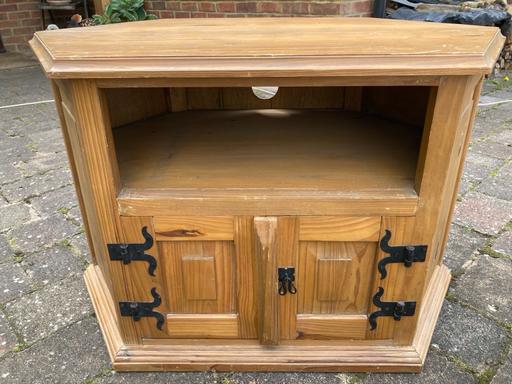 Buy & Sell Buckinghamshire Little Kimble - HP22 - Photos for Wooden corner TV cabinet