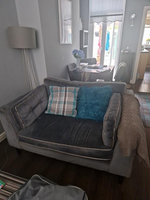 Buy & Sell Merseyside Liverpool - Photos for Two seater grey sofa