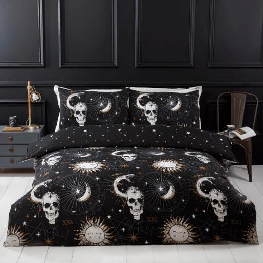 Buy & Sell Greater Manchester Bolton - Photos for New double reversable tarot black bedding set