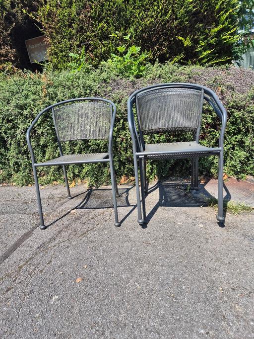 Buy & Sell South East London Bromley - Photos for Metal garden chairs