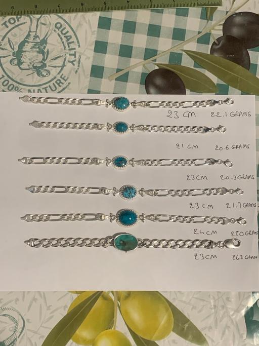 Buy & Sell North London Enfield - Photos for Turquoise/Feroza silver bracelet