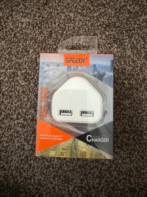 Buy & Sell Lancashire Blackburn with Darwen - Photos for Speedy 2.1A USB Fast Charger Dual Port